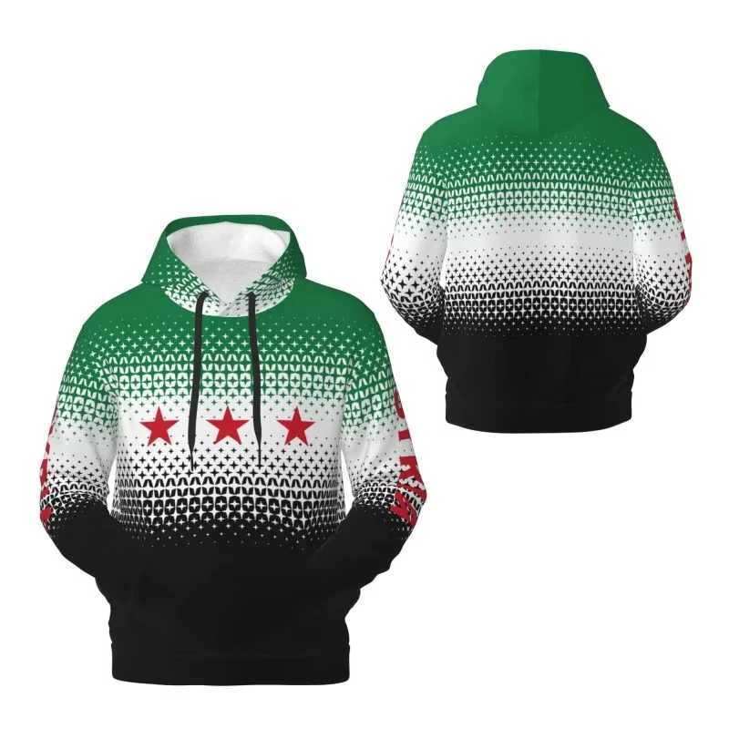 Syrian Hoodie 3D Printed Mens Hoodie Syrian Flag 932-963 Harajuku Y2K Sportswear Unisex Zipper Hoodie Casual Top W250108
