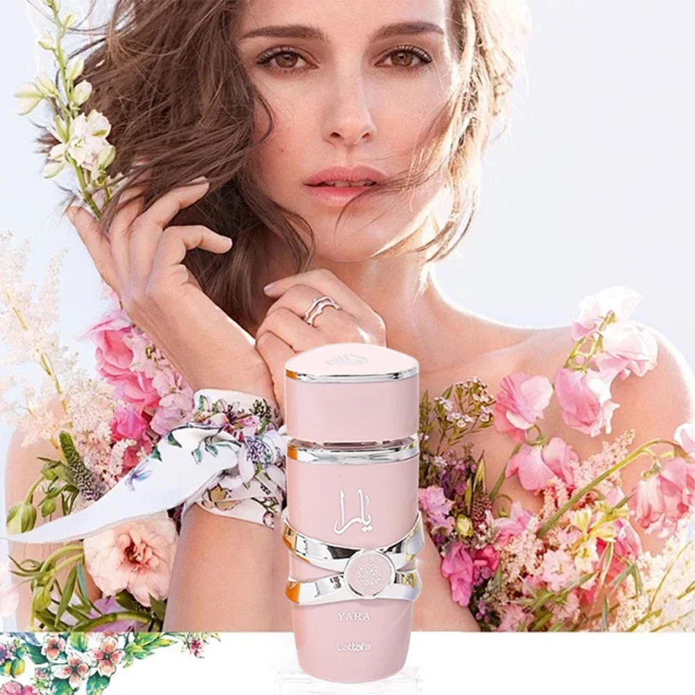 Lattafa Yara Perfume Women Eau De Parfum High Quality Arabian Perfume Lasting Fragrance Pheromone Light Fragrance Long-lasting 250107