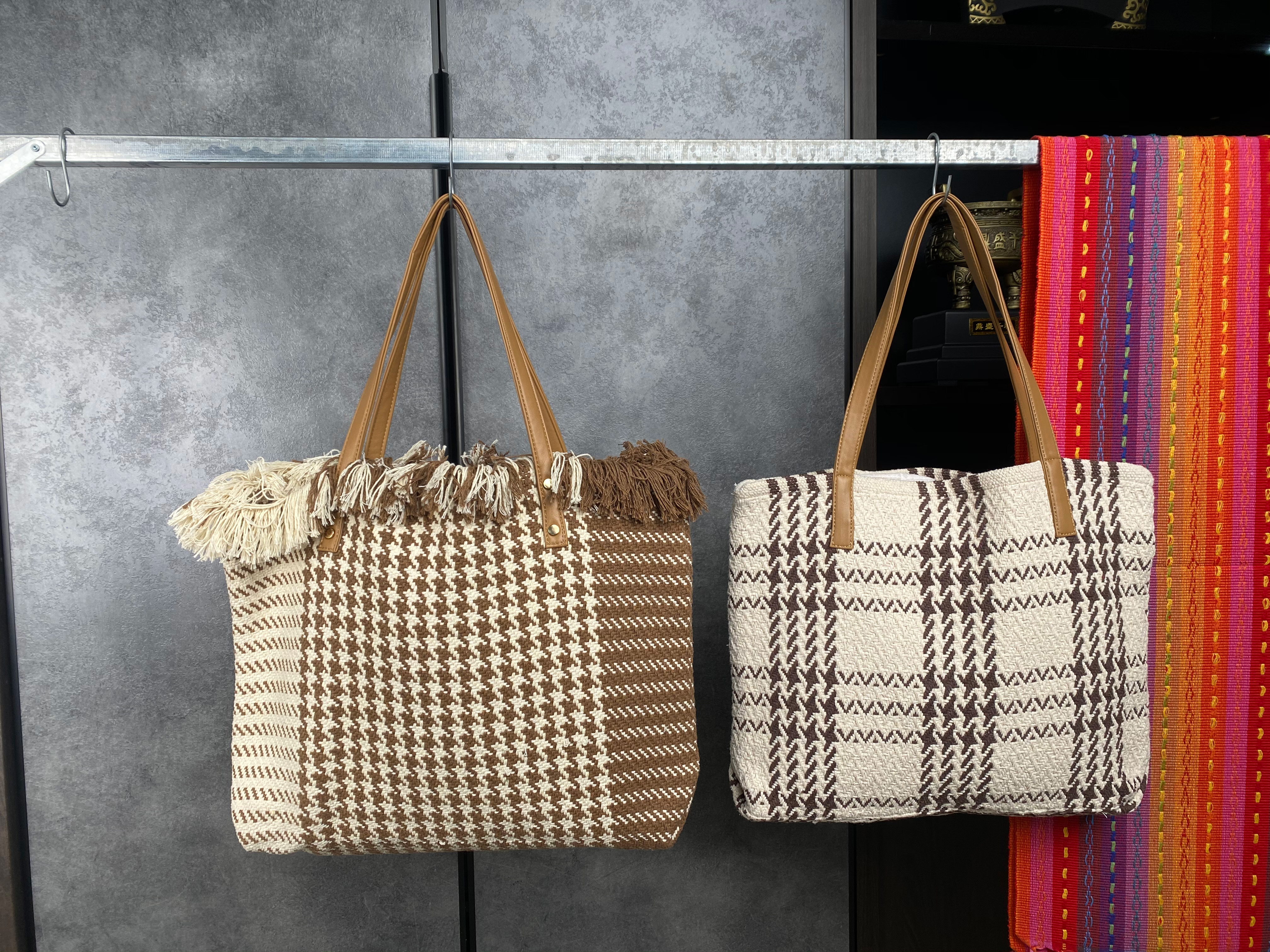 Handwoven Old Coarse Cloth Crossbody Bag