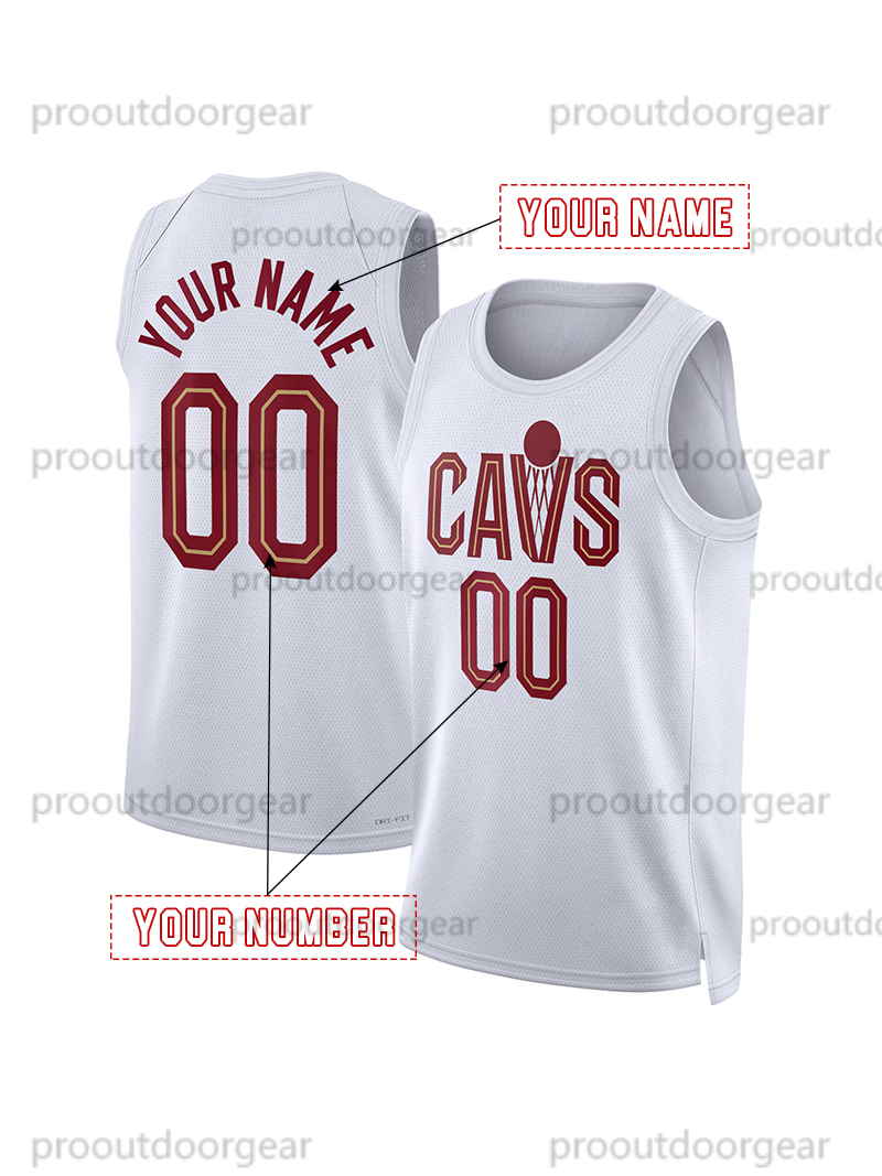 4 Mobley 2025 City Edition Basketball Jersey Garland Allen Custom Jerseys Mesh Sleeveless Stitched