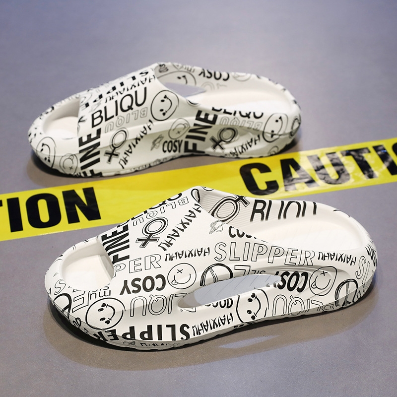 fashion designer sandals women men slippers slides black white Graffiti gold indoor outdoor sandal slipper slide trainers sneakers casual shoe