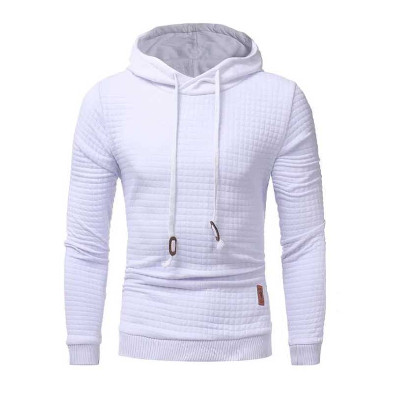 Mens Hoodie 202 Long Sleeve Casual Pullover Hoodie Mens Sports Shirt White Hoodie Coat Sports Shirt Plus Size S-3XL W250108