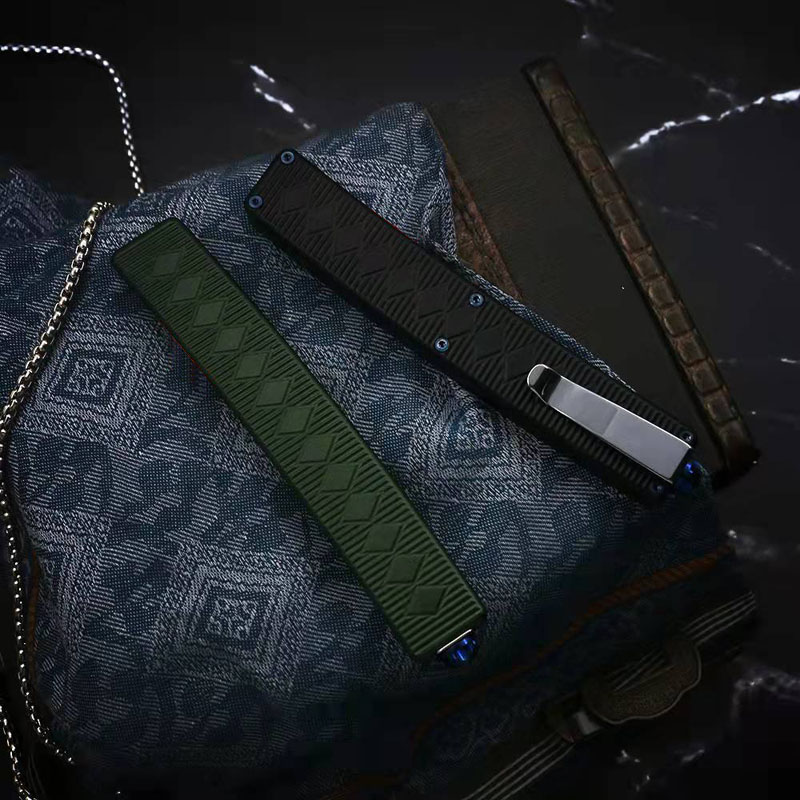 High End Tactical Knife Damascus Steel Tanto Blade CNC T6-6063 Aviation Aluminum Handle Outdoor Camping Hiking EDC Pocket Knives