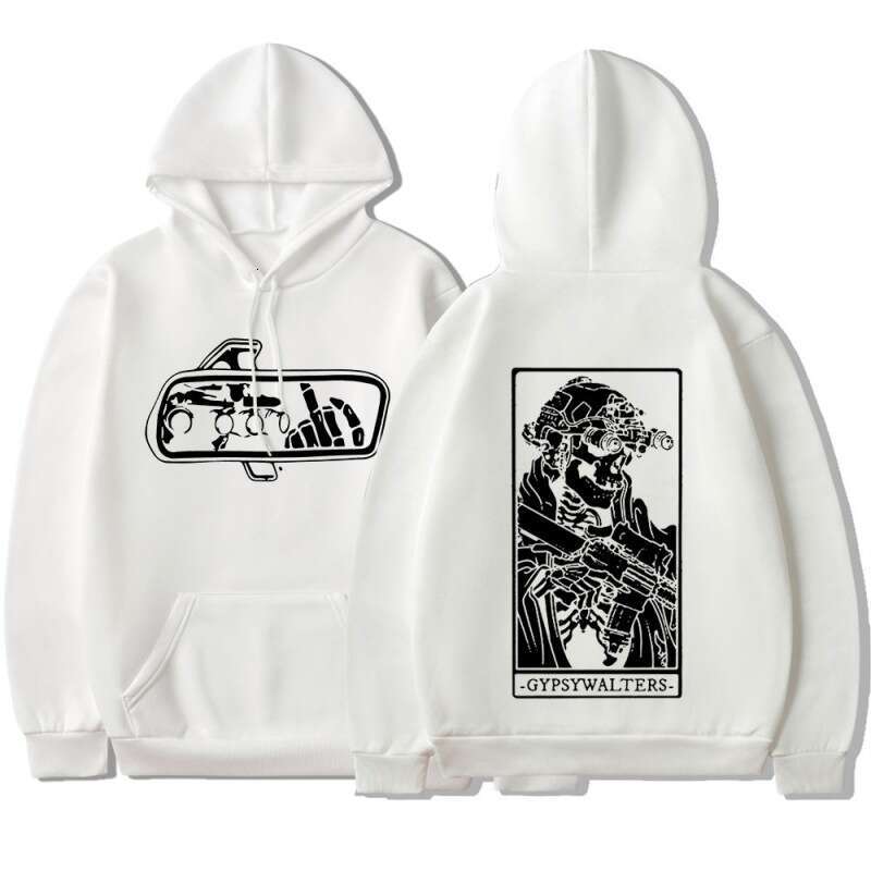 Men's hooded sweatshirt, unisex streetwear