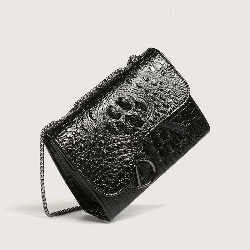 2024 Women's Chain Crossbody Shoulder Ladies Leather Summer New Women PU Bag Female Small Square Clutch Bags Handbags