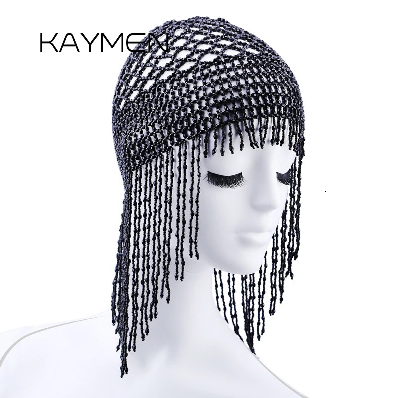Womens Exotic Cleopatra Beaded Belly Dance Head Cap Hat Hair Accessory Headpiece for Party Wedding Showing 1015 250107