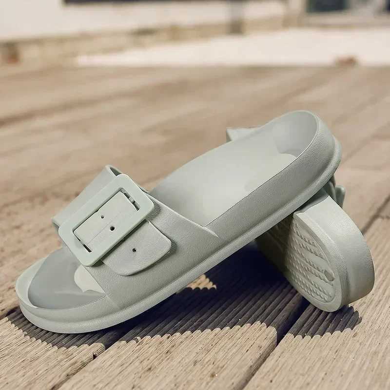 New Arrival Womens flat shoes slider comfortable slider womens soft sole cold couple summer shoes T250108