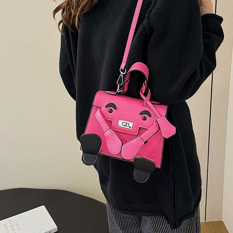 Free Shipping Designer Women's Cartoon Smiley Printed Women Fashion Tote Handbags Hundred Shoulder Crossbody Bags Designer Bag Luxury Bag Tote Ba