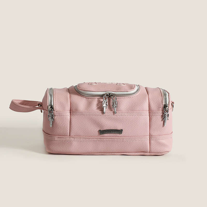 Good morning Fan 2023 new wash and makeup bag, women's Kro, large capacity portable ins storage travel bag