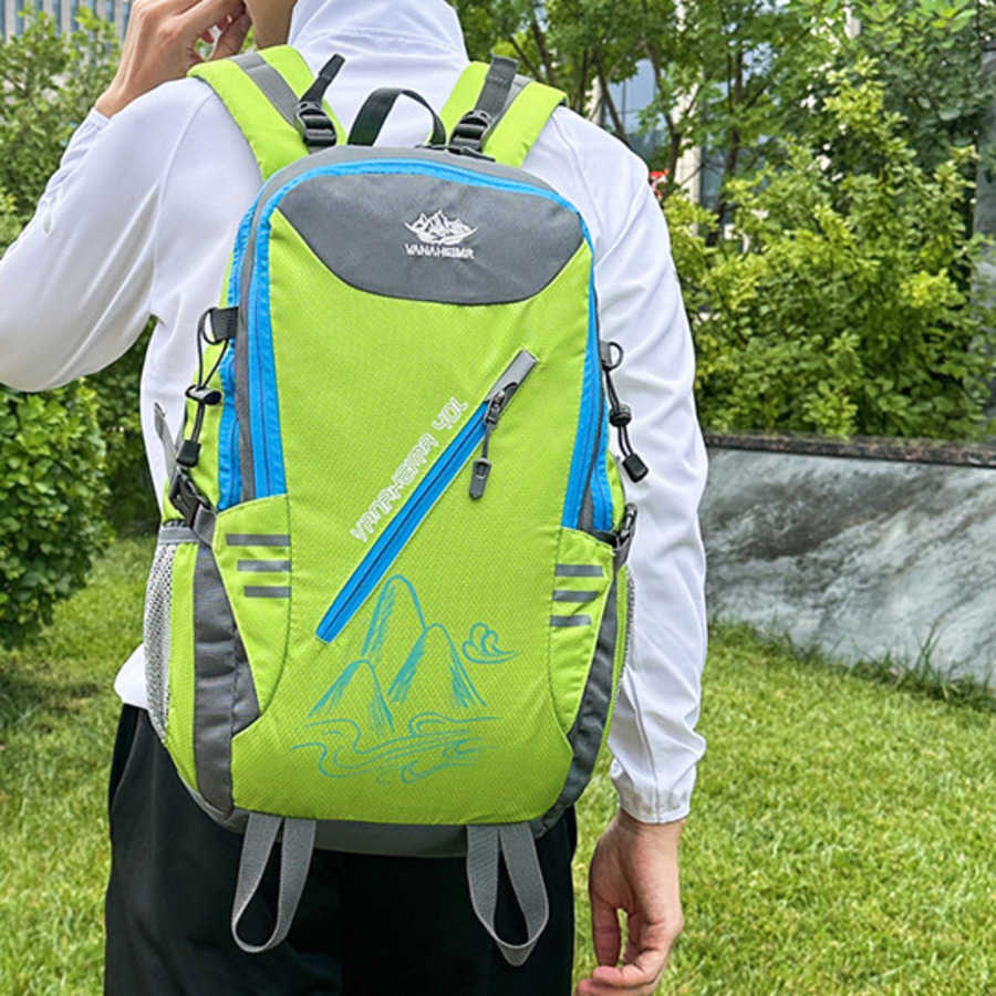 Hiking Bag Outdoor Hiking Bag travel bag Daypack Large Capacity Hiking Backpack Waterproof Backpack Mens Cycling Bag 240920
