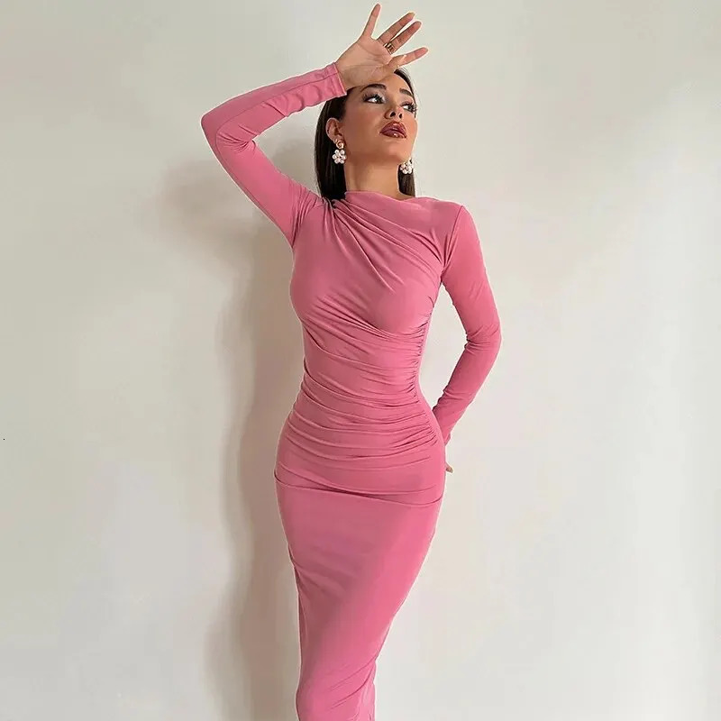 Lace Dress, Women's Spring Autumn Long Sleeve Party - Elegant Club Evening Streetwear Bodycon Dress Items C260311