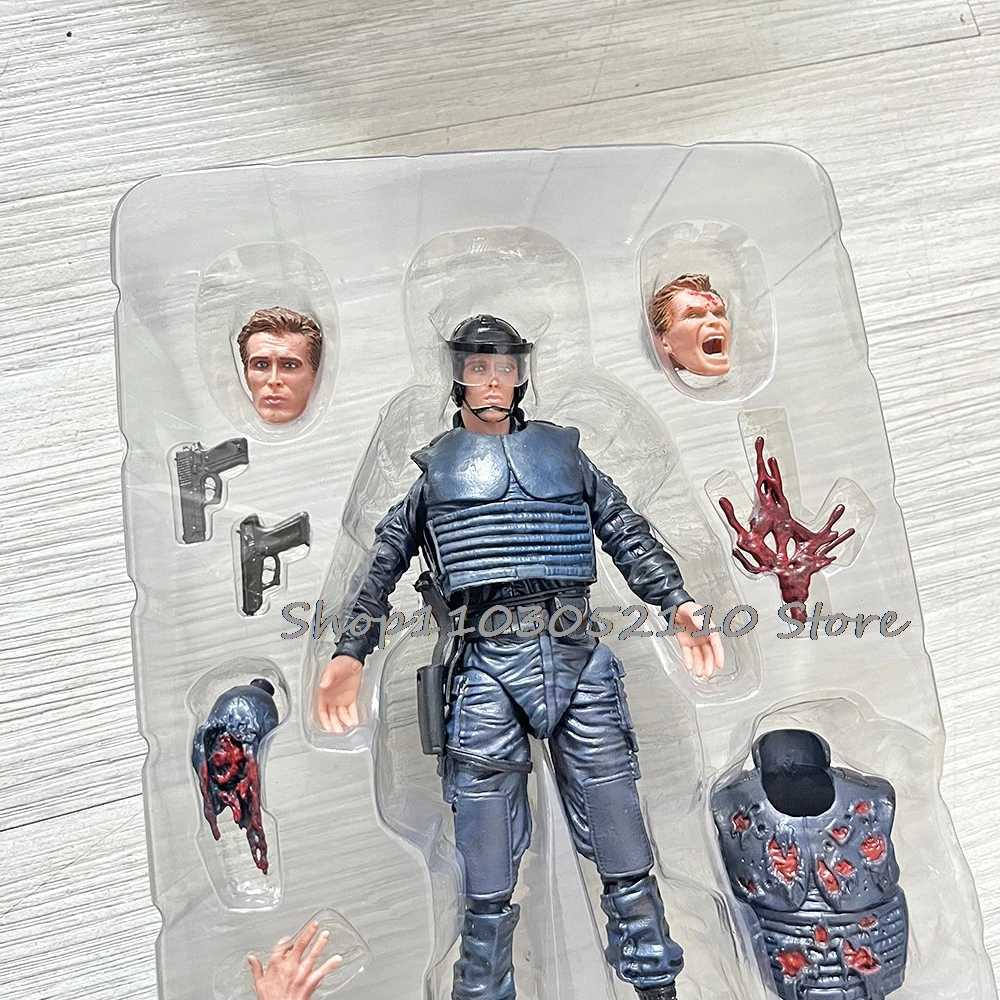 Blind box Neca Robocop Police Officer Alex J. Murphy Figure Movable Doll Hand Action Model Toy Birthday Gifts
