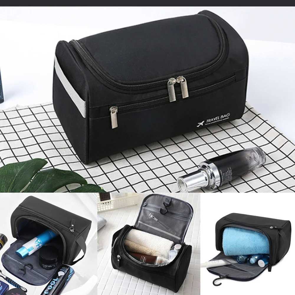 New Mens Toilet Organizer Mens Shaving Makeup Box Waterproof Travel Washing Aaccessories Storage Bag White Letter Printed Handbag W250109