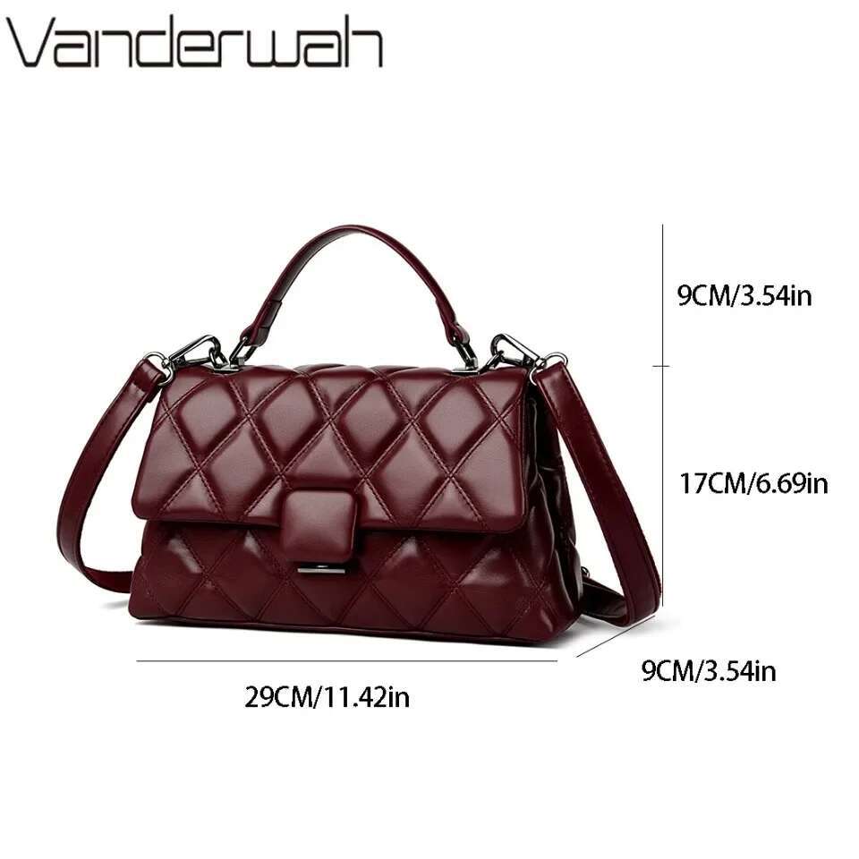 High Quality Women Handbag Designer Purse Ladies PU Leather Shoulder Crossbody Female Casual Sac A Main Messenger Bag