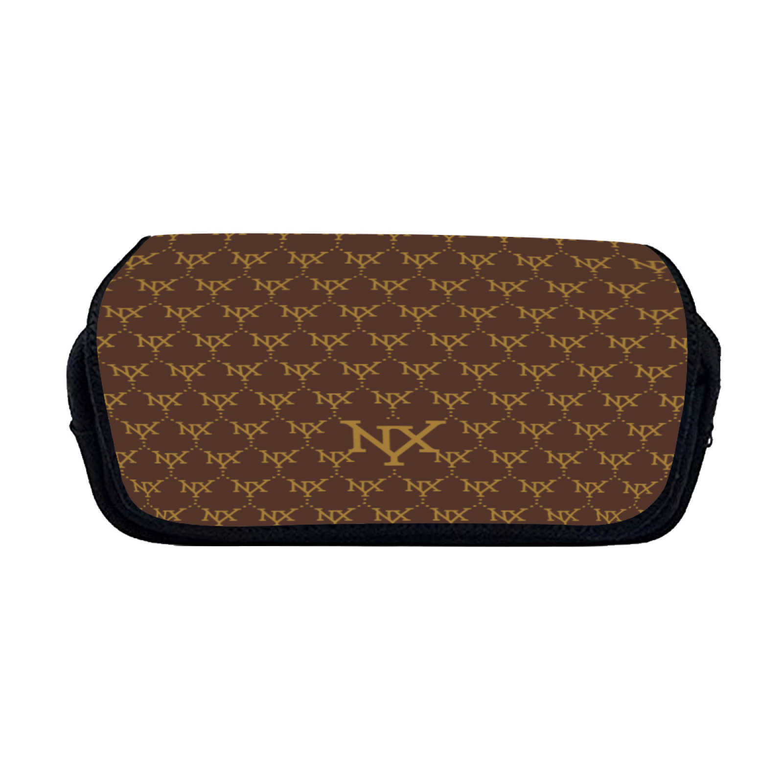 NXY Double Cover Pen Bag Zipper Pencilcase Large Cosmetic Bags Pouch School Supply Pencil Case Stationery Office Study Portable Storage Bag 250109