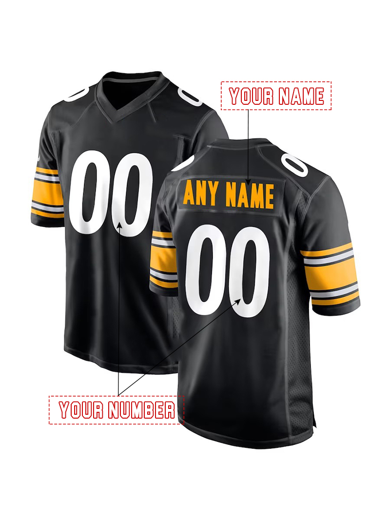 Personalized Football Jersey Will Howard Metcalf WATT Fields Fitzpatrick Freiermuth Men Women Youth Any Name Number