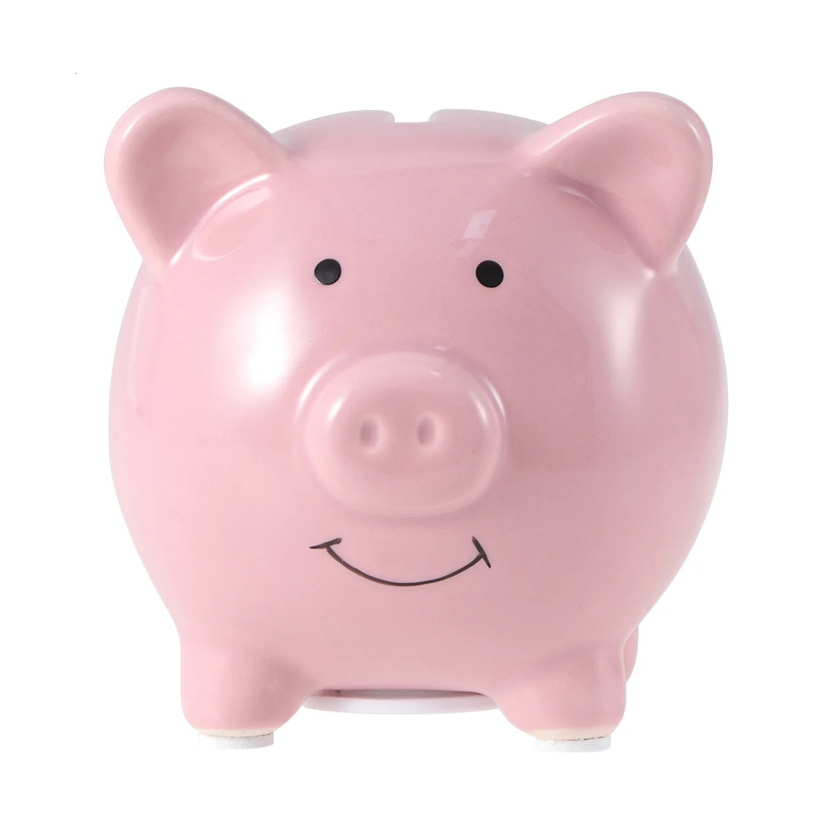 Imikeya Ceramic Piggy Bank Cute Pig Money Bank Coin Bank Girl Decoration Coin Bank Savings Gift 250103