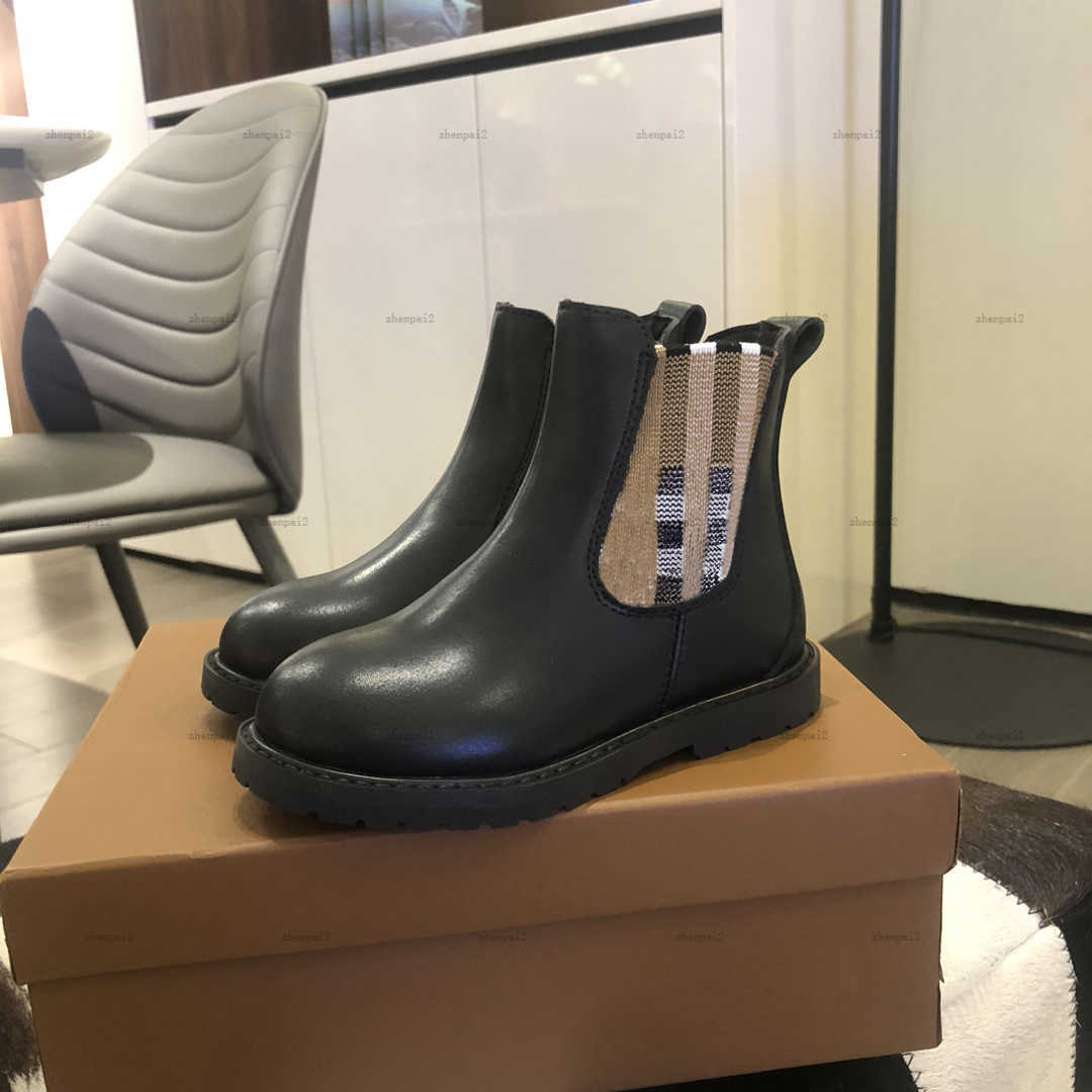 Luxury Kids shoes Low barrel baby boots size 26-35 Including Cardboard Box Multi colored striped cross design girls boys sneakers