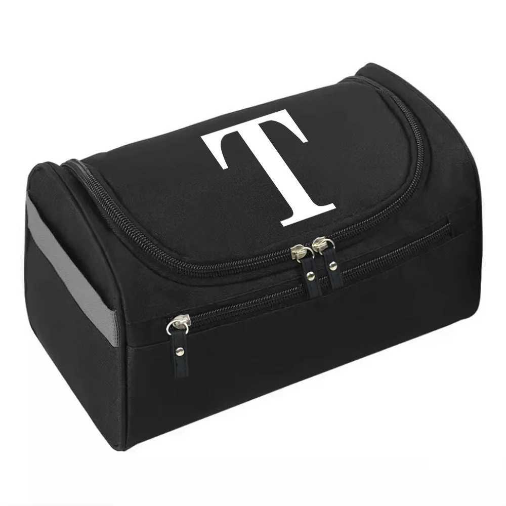 New Mens Toilet Organizer Mens Shaving Makeup Box Waterproof Travel Washing Aaccessories Storage Bag White Letter Printed Handbag W250109