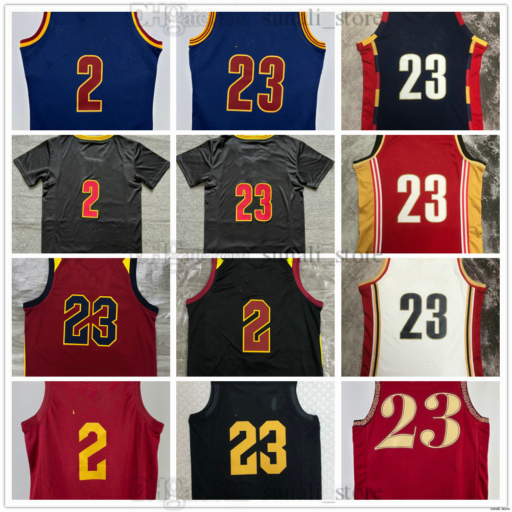 23 James Basketball Jersey 2 Irving Old Style & New Men Women Youth Size XS-6XL Printed