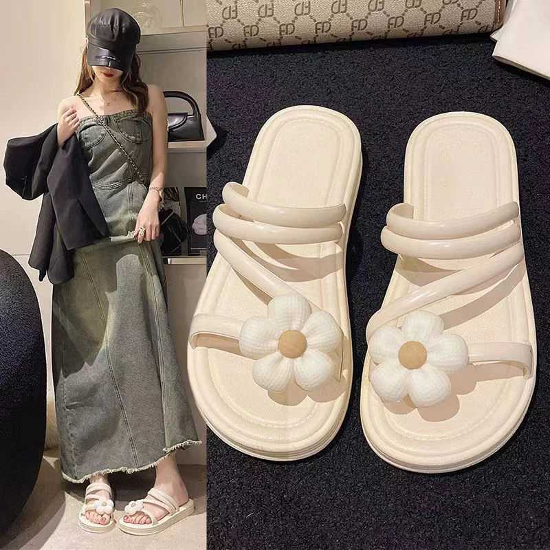 New Arrival Fashionable new style popular womens summer soft soled super fairy sandals slippers flat slippers T250108