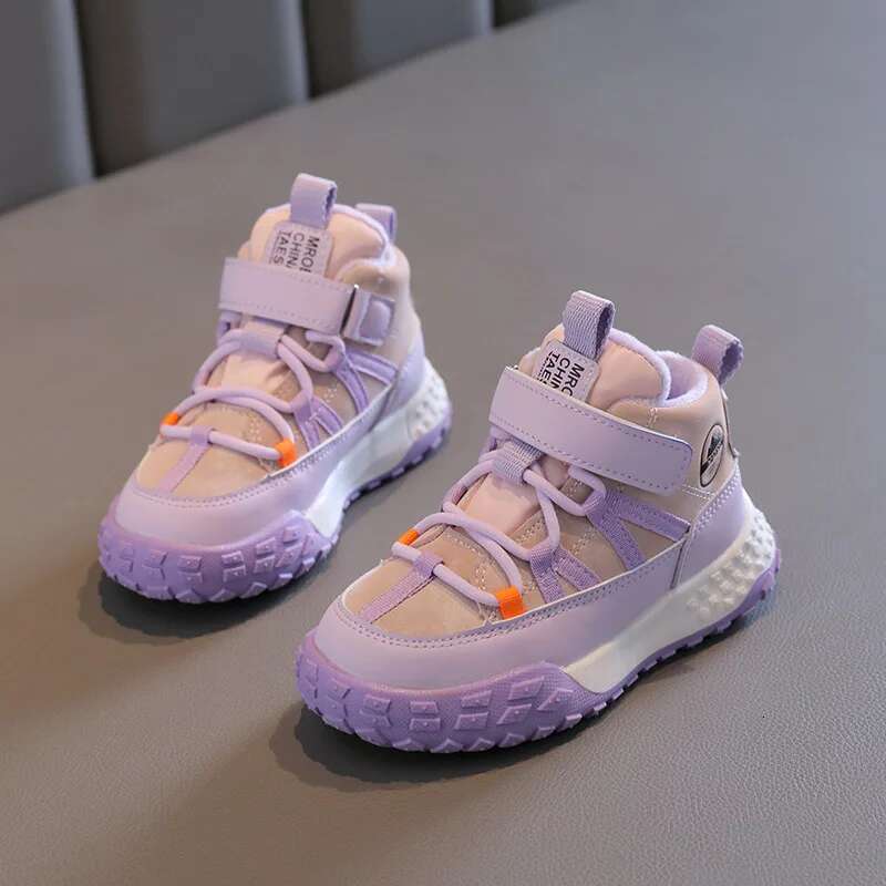 Ddmyshoesvip Children S Sneakers Autumn Winter Boys Sport Girls Plush Cashmere Warm Ed Casual Studnet Shoes Teen Running Flats