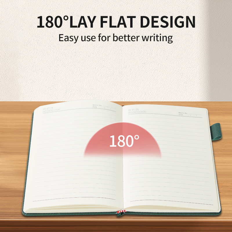Elegant Crosshatch Texture A5 Size Notepad for Workplace Use