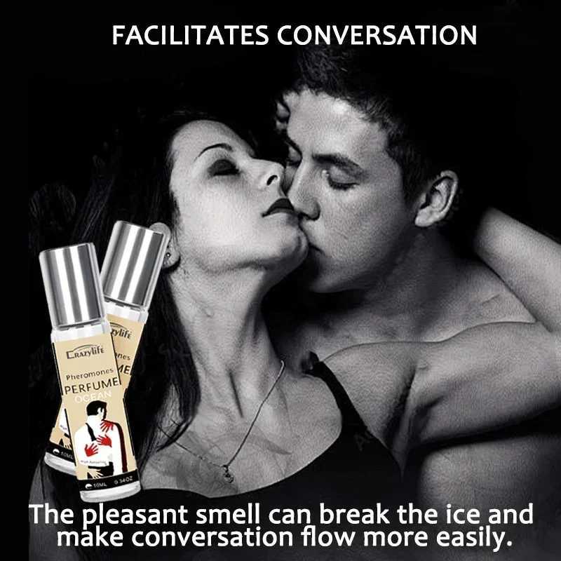 10ml Natural Hormone Original Ball Bearing Perfume Long-lasting Fragrance Dating Portable Attracts Men and Women FlirtingXJ250109