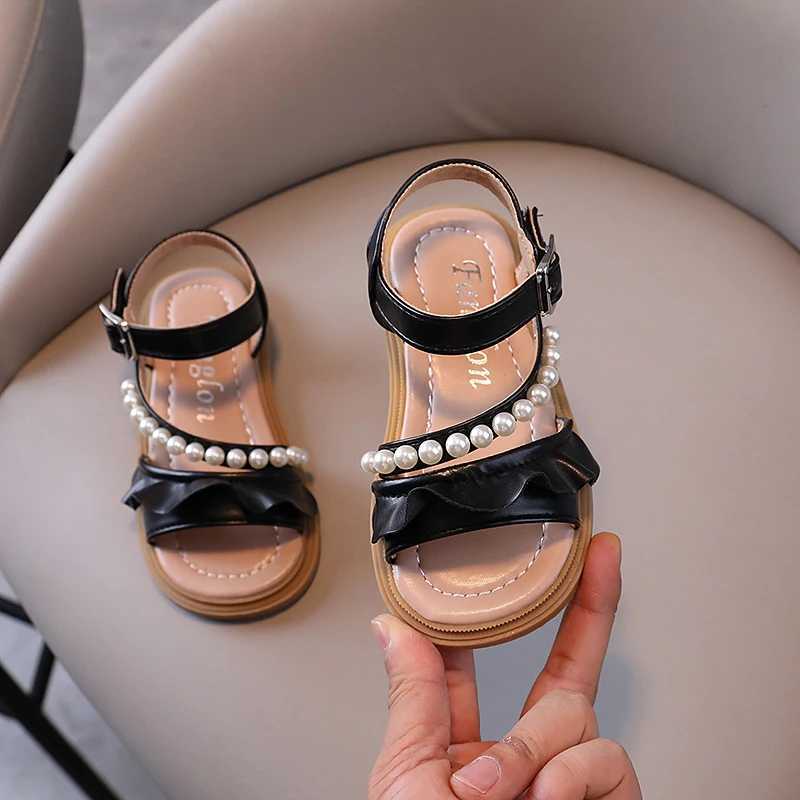 2024 Summer Newcomers Girls Sandals Soft soled Shoes Girls Fashion Beach Shoes Childrens Princess Sandals W250108