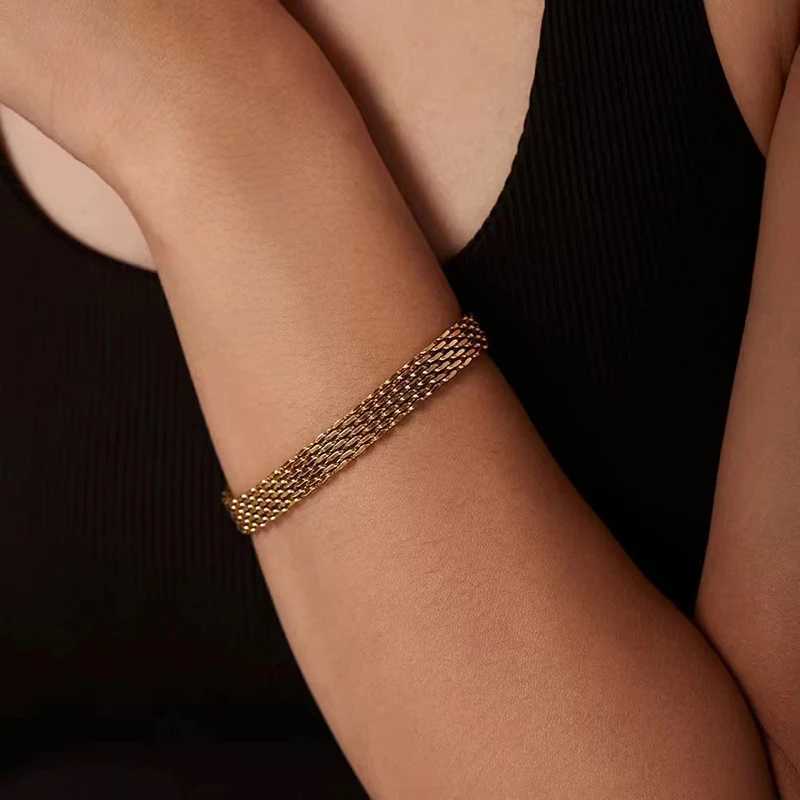 New 925 Sterling Silver Bracelet Simple Style Charming Woman Bracelet Birtay Party Gift for Friends Fashion Exquisite JewelryXJ250109