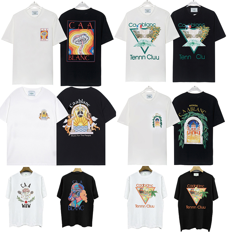 caablanc men t shirt designer t shirt cablanc shirts women fashion luxury tshirts for cotton breathable casual shirt summer pattern classic shirt