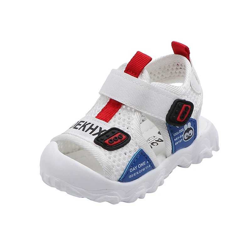 2024 Summer New Childrens Sandals Preschool Shoes Girls Beach Shoes Soft soled Non slip Boys Sports Sandals Casual W250108