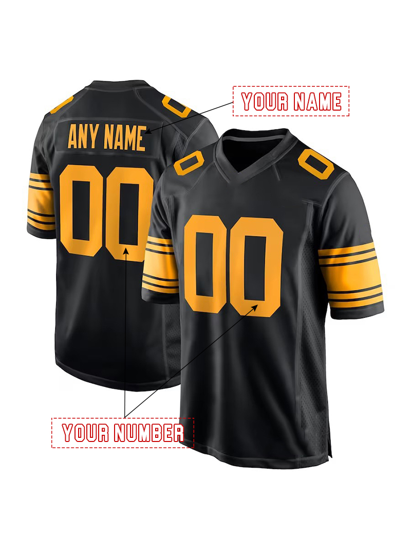 Personalized Football Jersey Will Howard Metcalf WATT Fields Fitzpatrick Freiermuth Men Women Youth Any Name Number