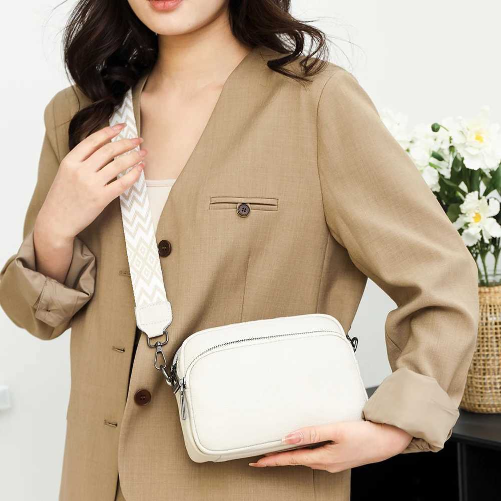 Fi Women Handbag Luxury Genuine Leather Tote Bags Advanced Texture Crossbody Bag 2023 Trend Female Shoulder Bags BolsasXJ250108
