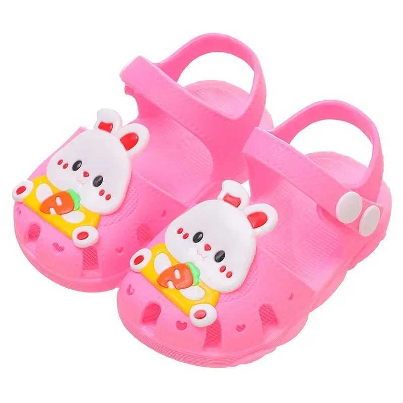 Rabbit sandals summer baby shoes family anti slip baby sandals soft soled beach childrens shoes W250108