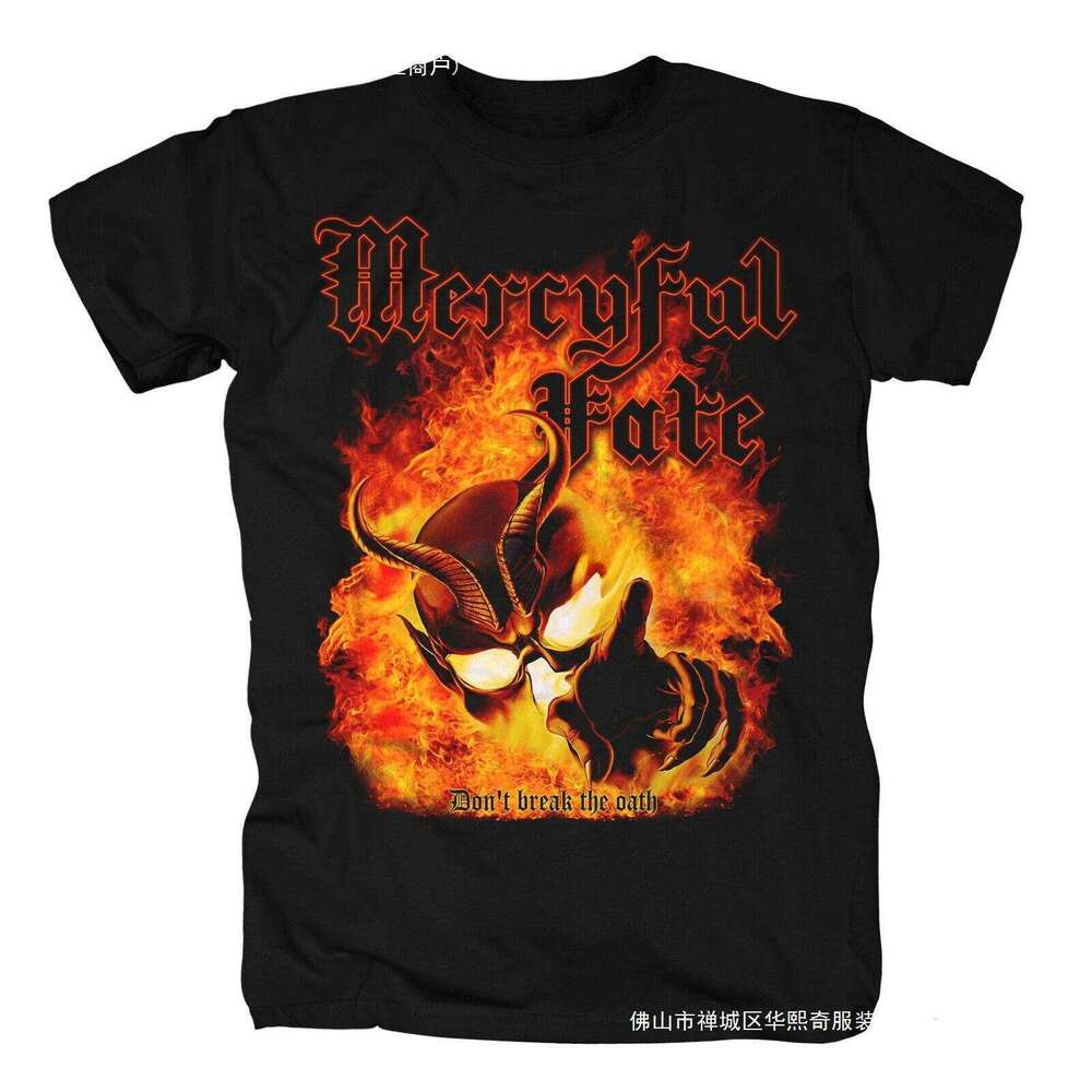 summer tops Mercyful Fate Dont Break The Oath Shirt S-4