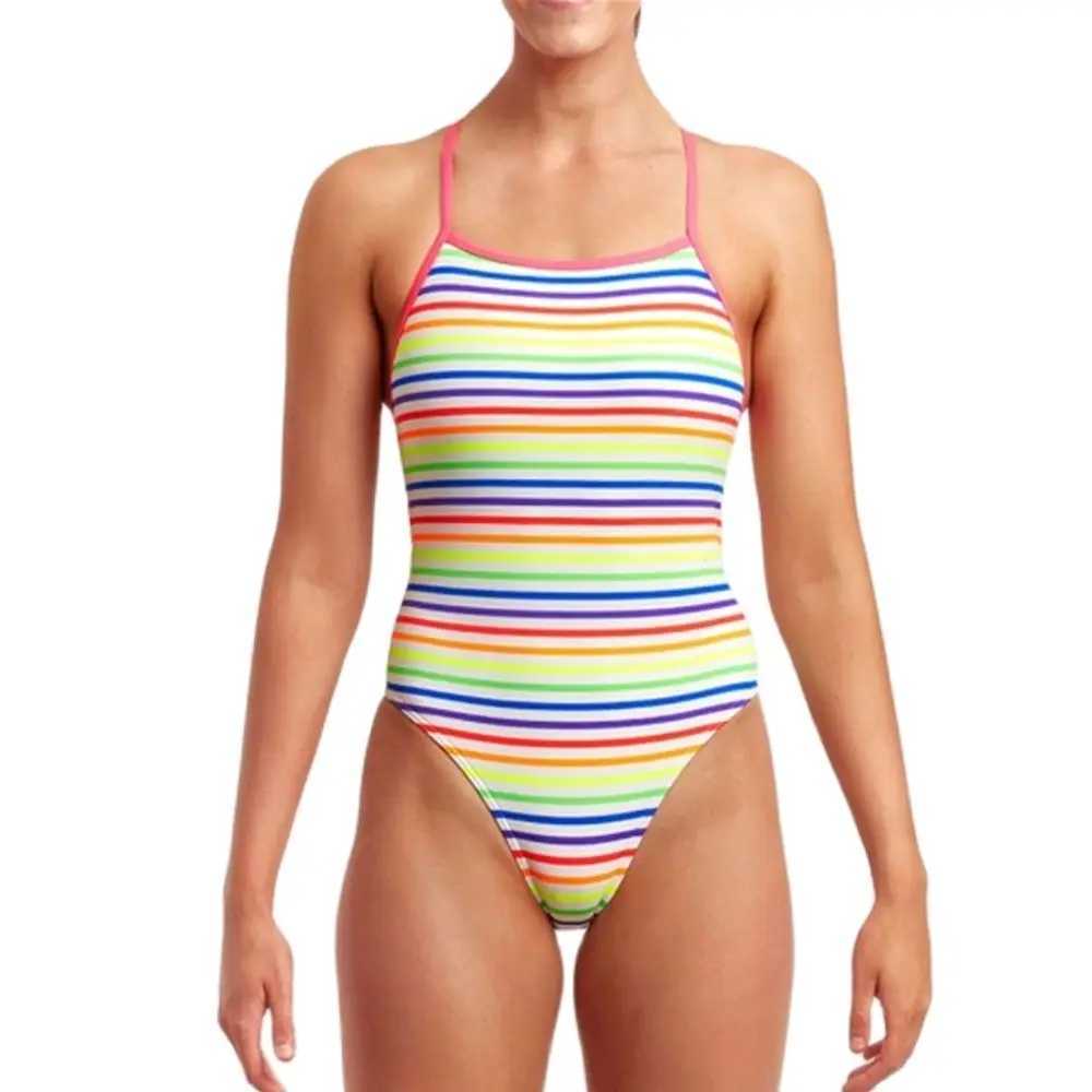 2022 Women Swimsuit Triathlon Sexy Swimwear Functional Training Swimsuit Open Water Sport Swimming Bathing Beach SuitXJ240108