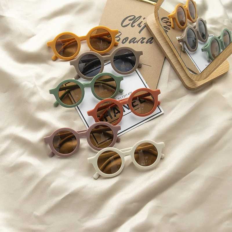 Childrens Matte Macarone Summer Sunglasses W250109