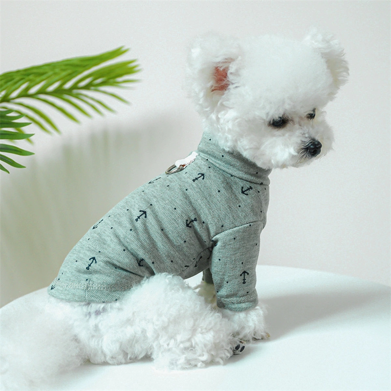 Multi-Color Dog Pajama with Elastic Pullover for Small & Medium Breeds - Perfect for Spring and Autumn