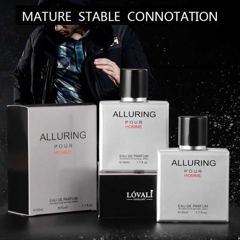 50MLHigh Quality Brand Parfum Homme Men Lasting Fragrance Body Spray Perfume Pheromone Eau De Parfum Men Cologne Perfumes MujerXJ250109