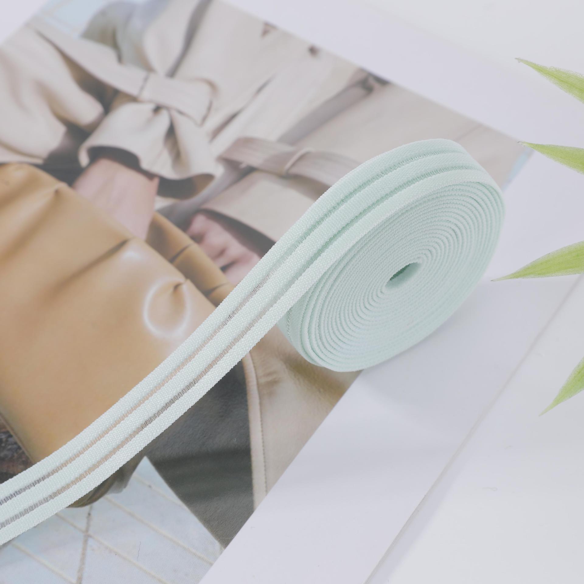 Elastic band width thickened all cotton band cloth band marching band baby clothing band hand wrapped edge strip yarn band multiple colors