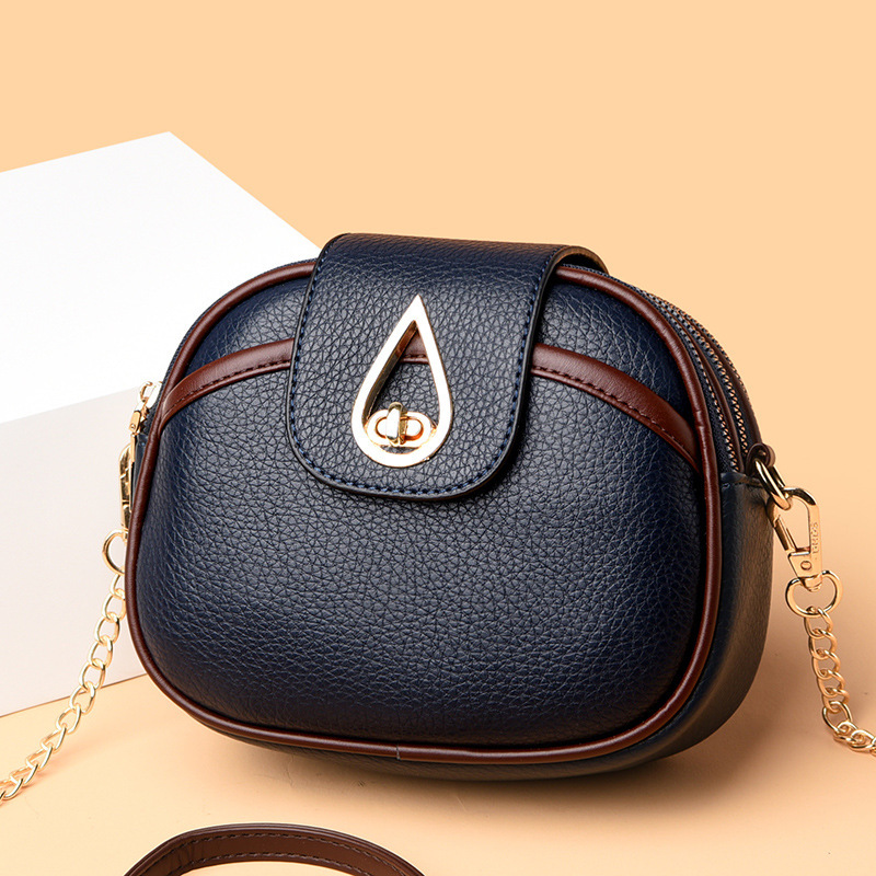 Small Square new style Spring/Summer New Style Trendy Texture Diamond Grid Fashion Versatile Korean Edition Three Layer Shoulder Women's Crossbod