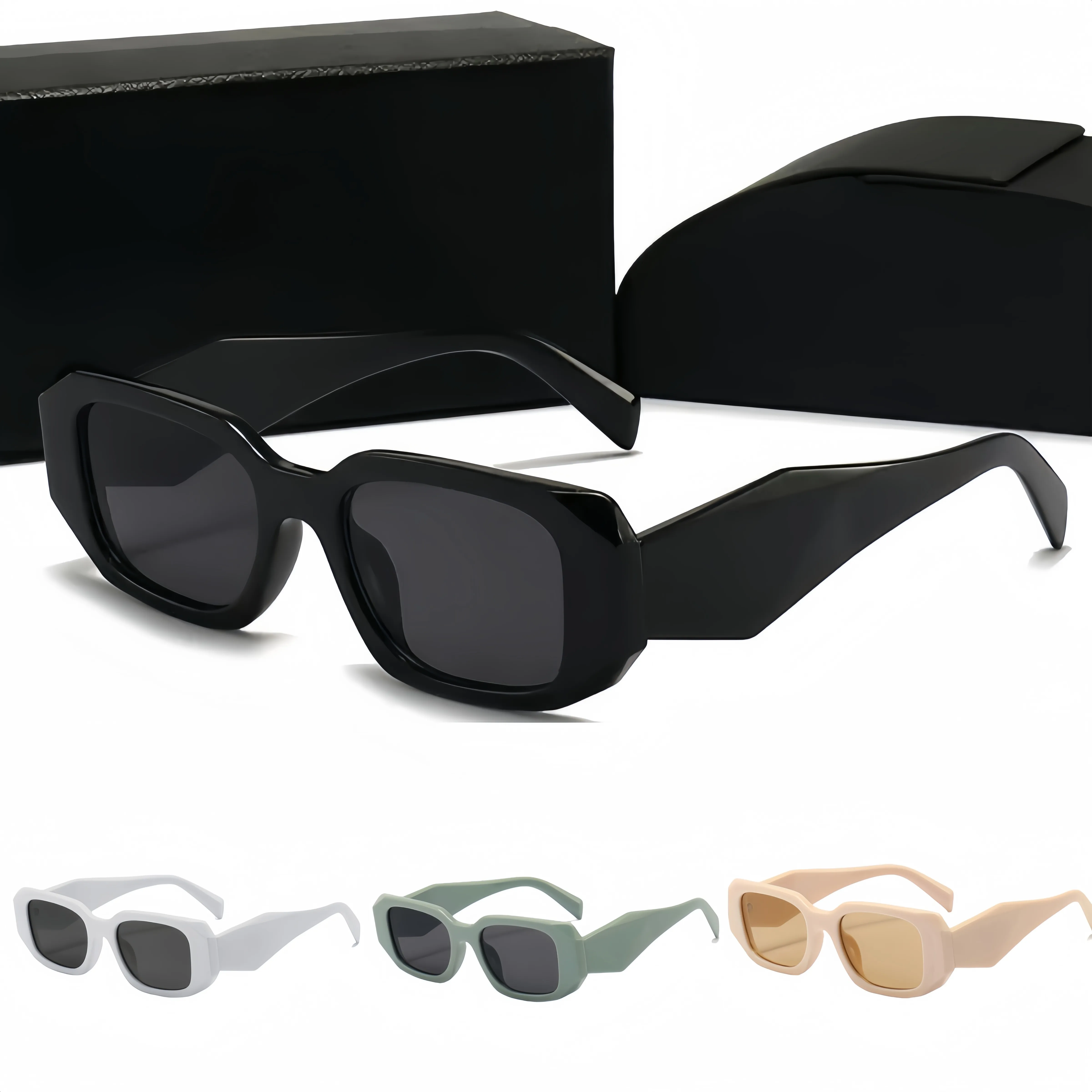 Designer Sunglasses for Women Party Acetate Sunglasses Men Brand Designer Futuristic Weird For UV Sun Glasses Triangular Top Quality Polarized UV400 Lenses