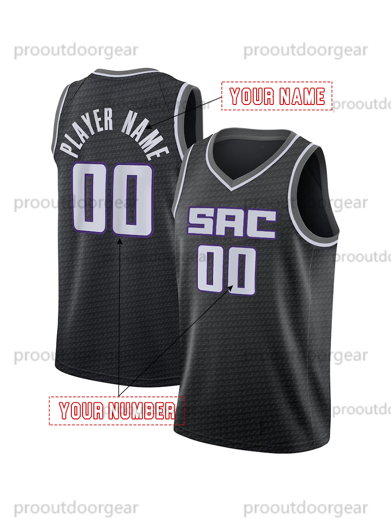 2025 Basketball Jersey 5 Fox Murray Sabonis Crawford Jerseys Mens Womens Youth Sweatshirt - Embroidered