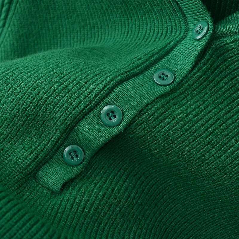 Women's Hooded Button-Up Sweater, Long Sleeve, Loose Pullover, Casual Jumpers, Plus Size, Autumn, Winter, New