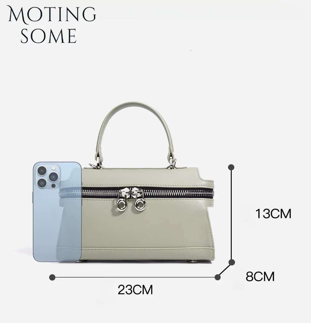 Motingsome 2025 Spring Niche Design New Retro Document Bags Exquisite Handbag Shoulder Crossbody Portable Satchel Daily Purses