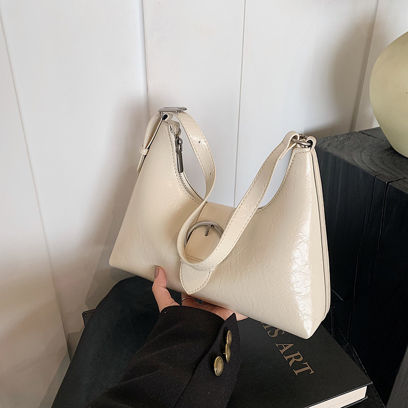 Women Shoulder Bag Fashion Large Capacity Bag Retro 2025 New Niche Design Armpit Bag Triple Black Beige Brown Green Coffee Free shipping