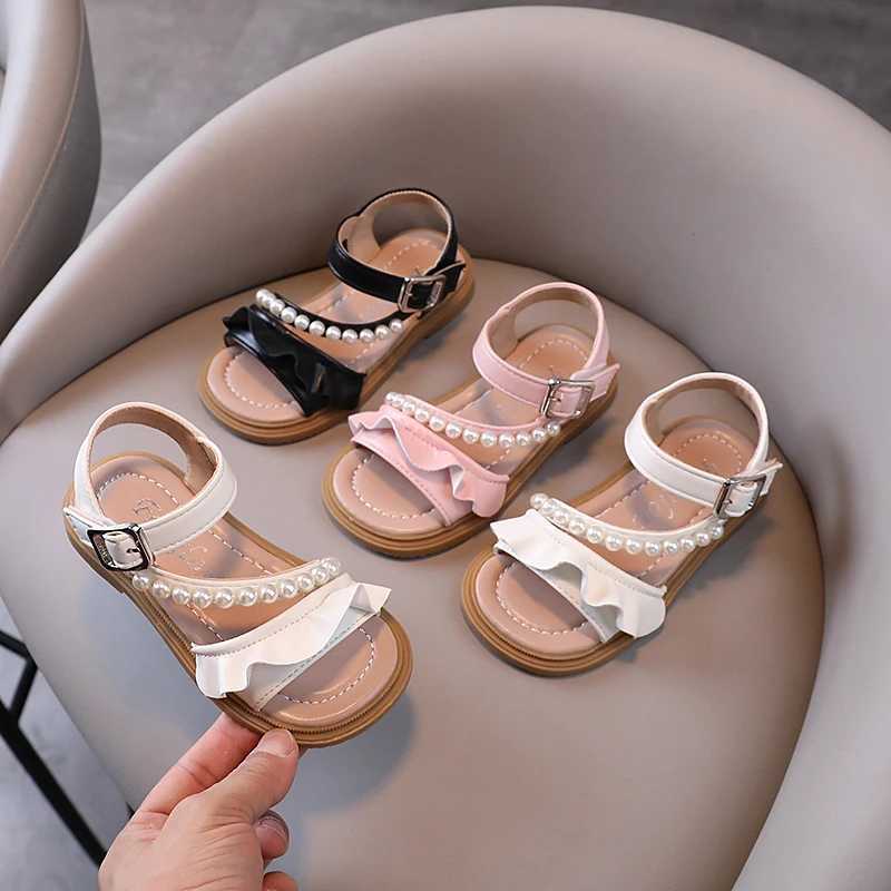 2024 Summer Newcomers Girls Sandals Soft soled Shoes Girls Fashion Beach Shoes Childrens Princess Sandals W250108