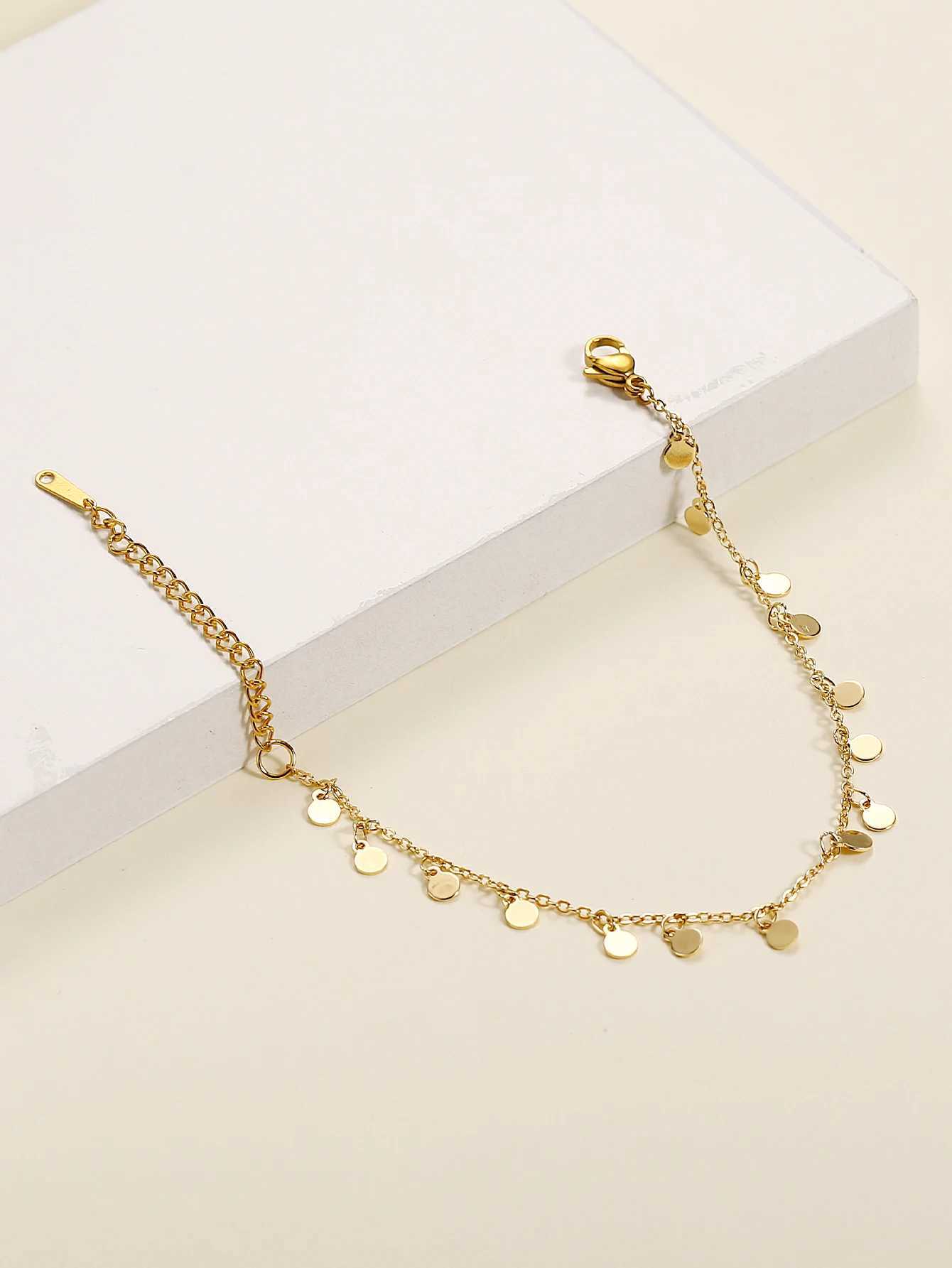 1 fashion simple and retro personality round pendant bracelet Boudoir couple braceletXJ250109