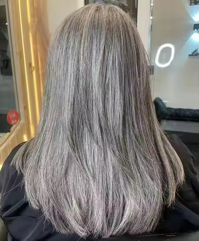 Short Bob HD 4x4 Gray Lace closure front Human Hair Wigs For Women Brazilian Remy Grey Colored Transparent Lace Frontal Wig Pre-plucked
